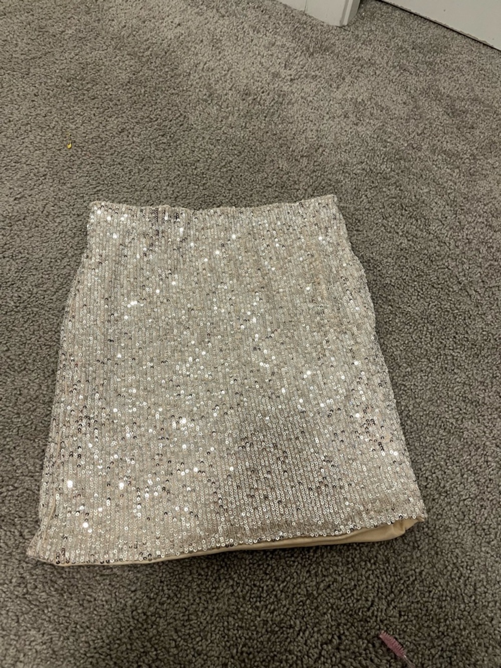 Fashion Nova Sequin Mini Skirt